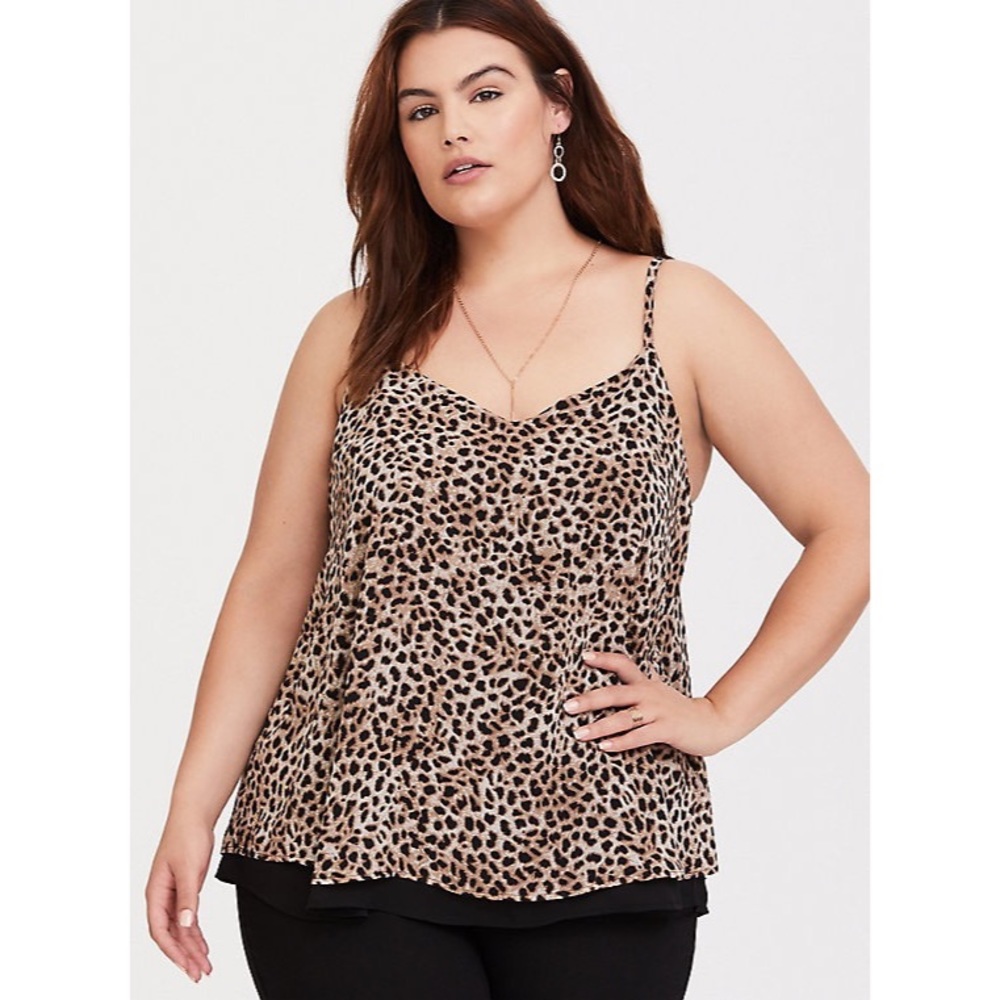 Torrid Leopard Print Tank Top